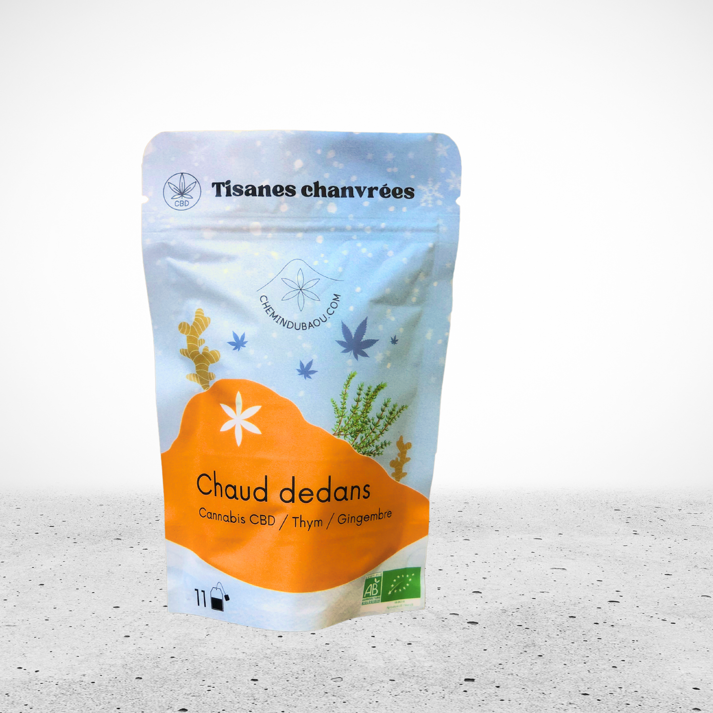 CHAUD DEDANS : Cannabis CBD / Gingembre / Thym