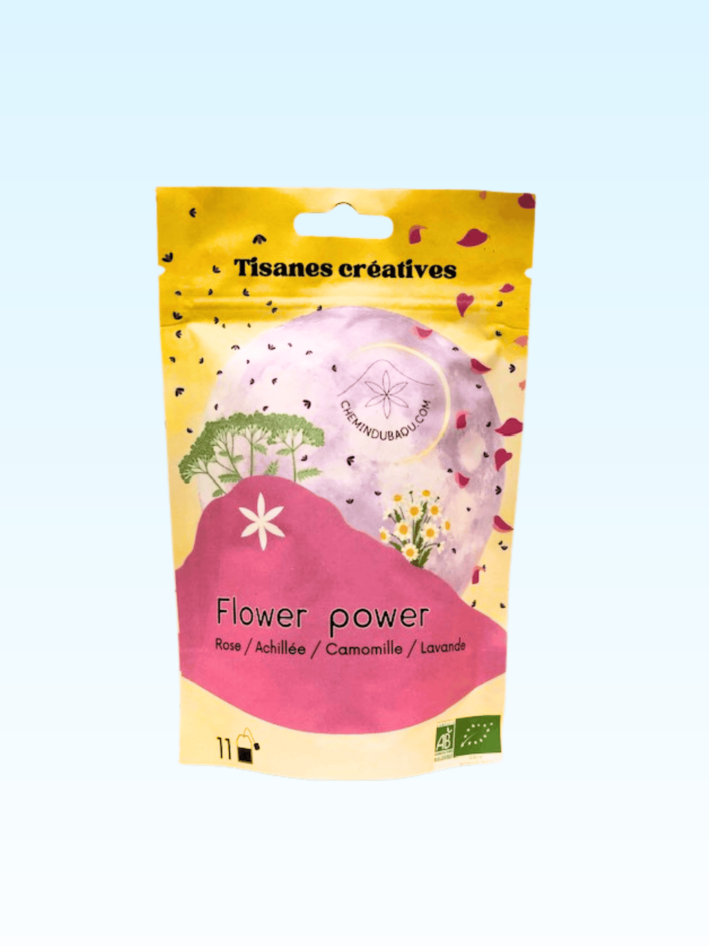 FLOWER POWER : Achillée / Rose / Camomille / Lavande