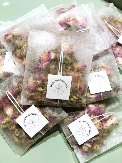 FLOWER POWER : Achillée / Rose / Camomille / Lavande